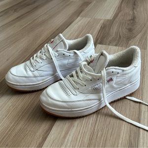 reebok double club c shoes